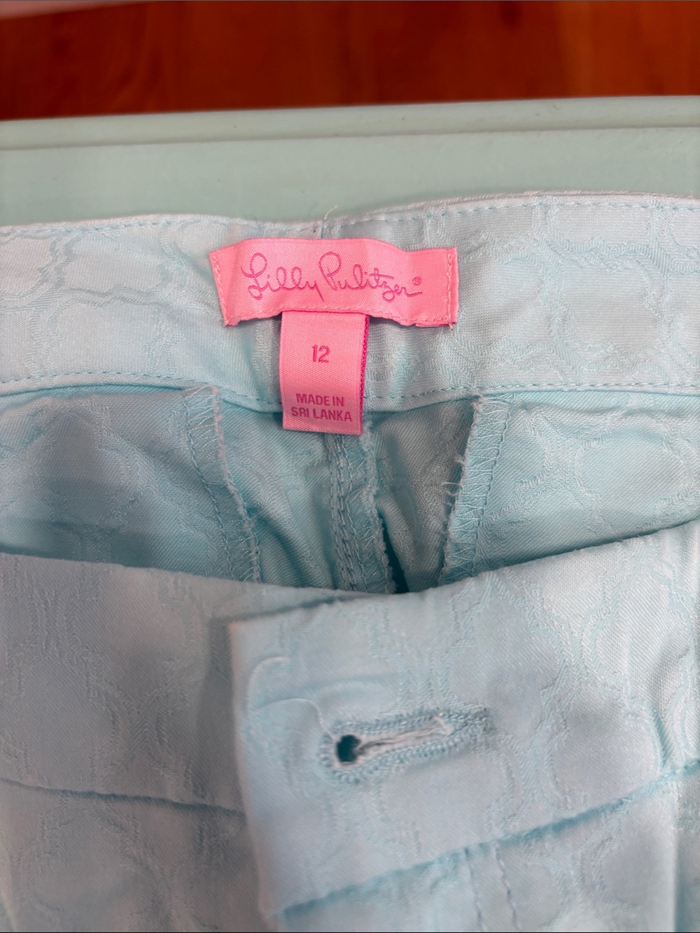 Lilly Pulitzer Kelly Pants Lot of 3 - Light Aqua, hot pink, fuchsia - Picture 2 of 10